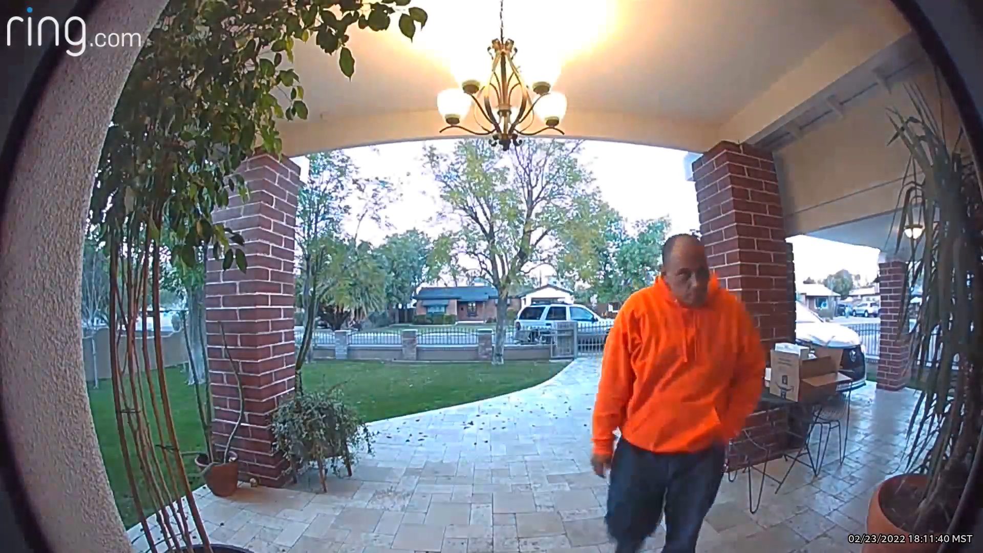 Porch Pirate Sully Fishmaster Robs Central Phoenix Home